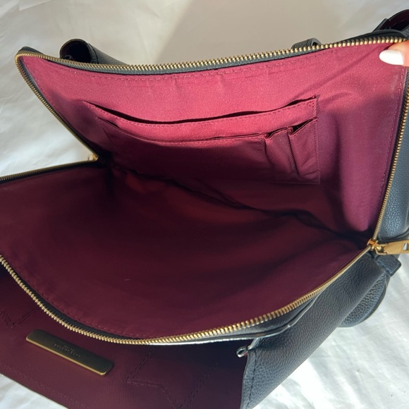 Marc Jacobs Black Pebbled Leather Tote with Gold Hardware - Picture 11 of 13